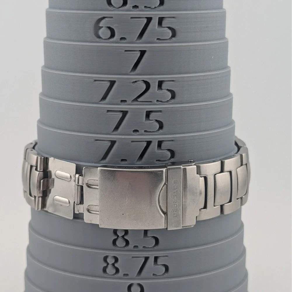 Guess Waterpro 100M Blue-Lilac Dial Stainless Steel Date Men's Watch G65079G